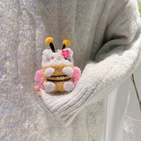Thumbnail for Kawaii Hello Kitty Bee Plush AirPods Earphone Case - ArtGalleryZen