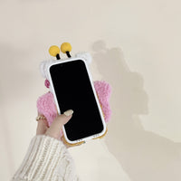 Thumbnail for Kawaii Hello Kitty Bee Plush iPhone Case - ArtGalleryZen