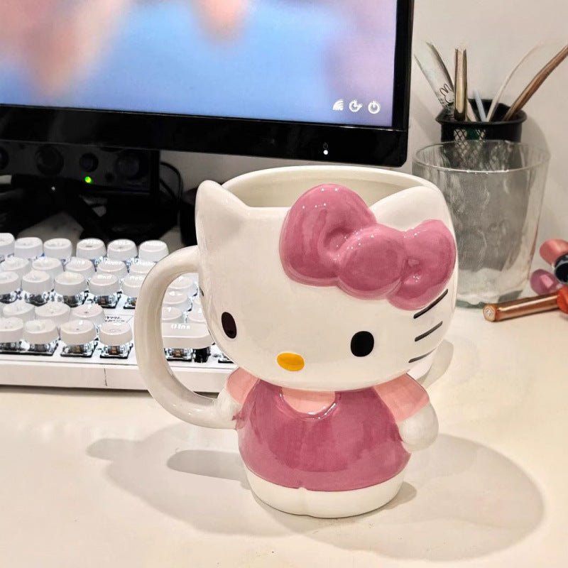 Kawaii Hello Kitty Mug - ArtGalleryZen