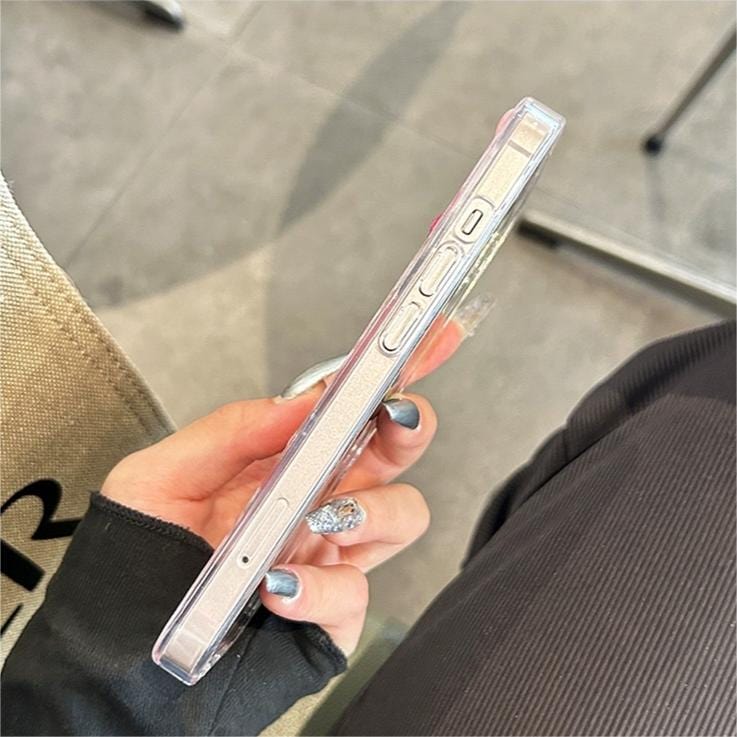 Kawaii Hello Kitty Sticker iPhone Case - ArtGalleryZen