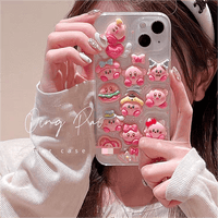 Thumbnail for Kawaii Kirby iPhone Case - ArtGalleryZen