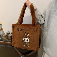 Thumbnail for Kawaii Labubu Plush Shoulder Crossbody Bag - ArtGalleryZen