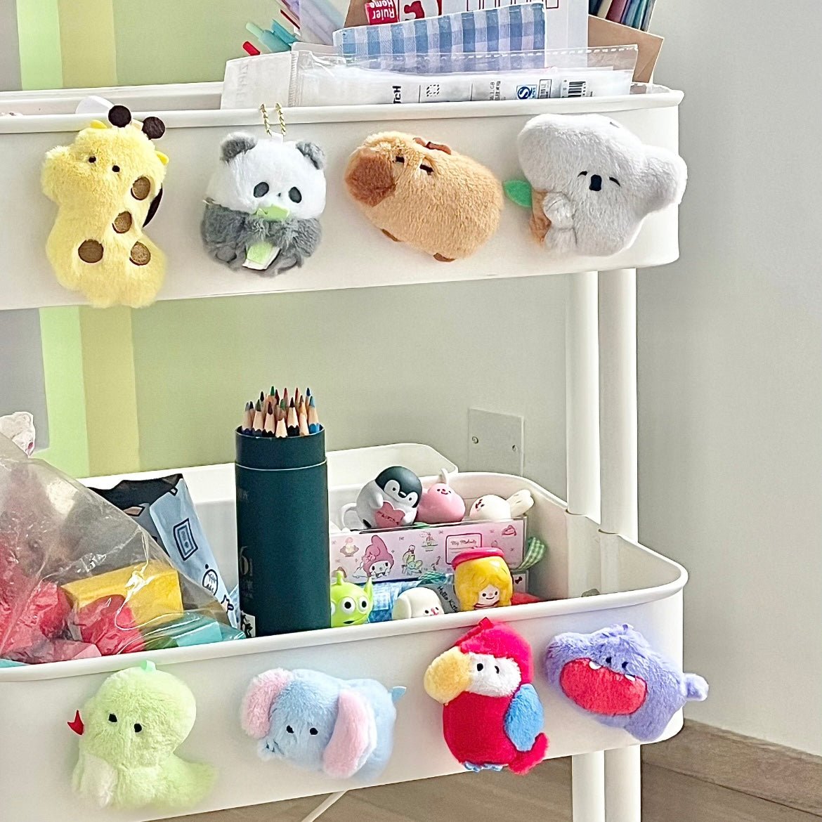 Kawaii Marine Animal Plush Fridge Magnets - ArtGalleryZen