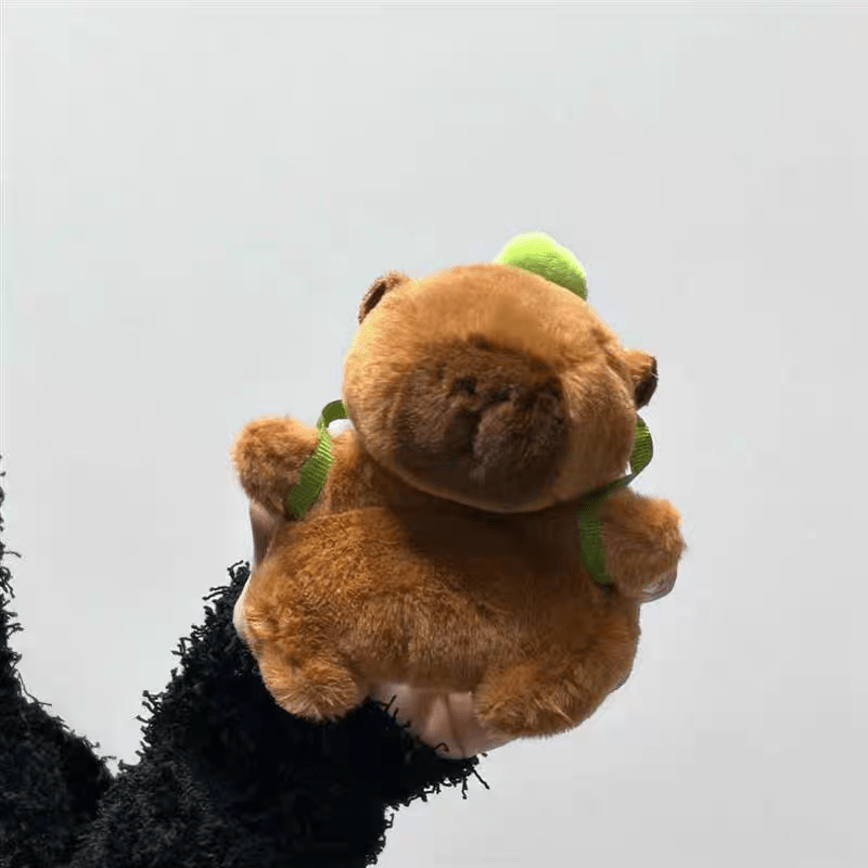 Kawaii Plush Capybara AirPods Earphone Case - ArtGalleryZen
