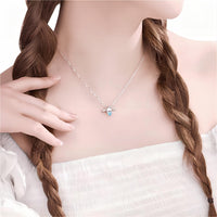 Thumbnail for Kawaii Sanrio Cinnamoroll Crown Heart Necklace - ArtGalleryZen