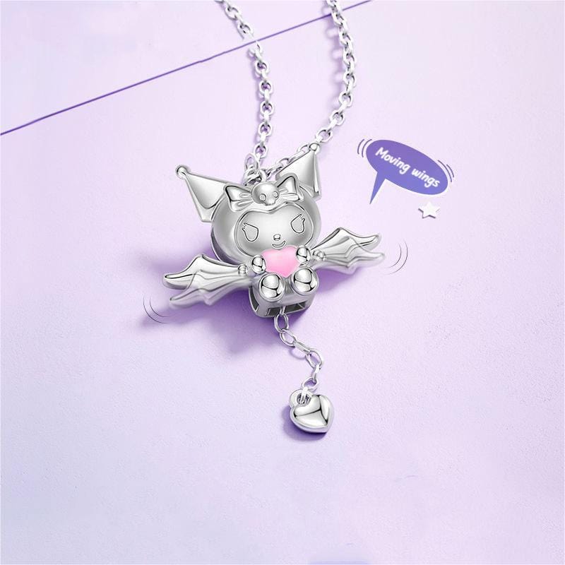 Kawaii Sanrio Angel Wing Cinnamoroll Necklace
