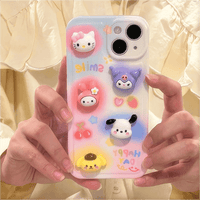 Thumbnail for Kawaii Sanrio Family iPhone Case - ArtGalleryZen