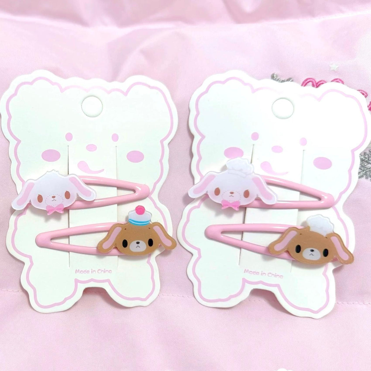 Kawaii Sanrio Sugarbunnies Hair Clip Set - ArtGalleryZen