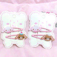 Thumbnail for Kawaii Sanrio Sugarbunnies Hair Clip Set - ArtGalleryZen