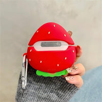 Thumbnail for Kawaii Strawberry Hello Kitty AirPods Earphone Case - ArtGalleryZen