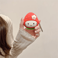 Thumbnail for Kawaii Strawberry Hello Kitty AirPods Earphone Case - ArtGalleryZen