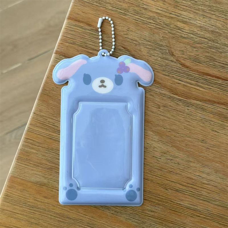 Kawaii Sugarbunnies Kpop Keychain Photocard Holder - ArtGalleryZen