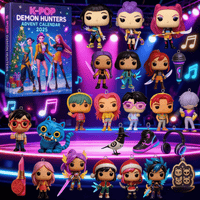 Thumbnail for Kpop Demon Hunters Advent Countdown Calendar With 24pcs 3D Keychain Doll - ArtGalleryZen
