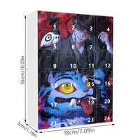 Thumbnail for Kpop Demon Hunters Advent Countdown Calendar With 24pcs Keychain - ArtGalleryZen