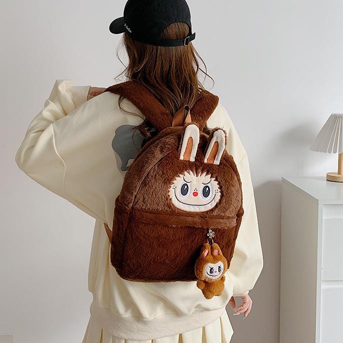 Labubu Plush Backpack Bag - ArtGalleryZen