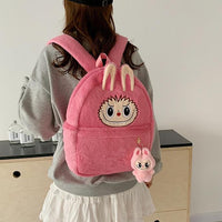 Thumbnail for Labubu Plush Backpack Bag - ArtGalleryZen