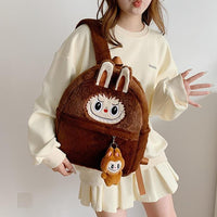 Thumbnail for Labubu Plush Backpack Bag - ArtGalleryZen