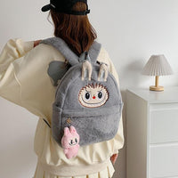 Thumbnail for Labubu Plush Backpack Bag - ArtGalleryZen