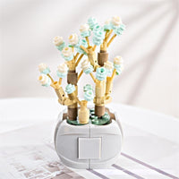 Thumbnail for LEGO Compatible 12 Succulents Assembly Building Blocks - ArtGalleryZen