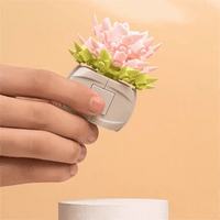 Thumbnail for LEGO Compatible 12 Succulents Assembly Building Blocks - ArtGalleryZen