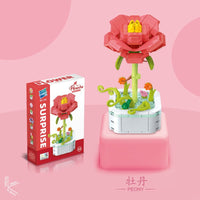 Thumbnail for LEGO Compatible Flower-S1 Assembly Building Blocks - ArtGalleryZen
