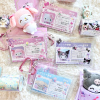 Thumbnail for Lovely Sanrio Kpop Heart Keychain Photocard Holder - ArtGalleryZen