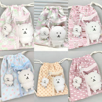 Thumbnail for Lucky Clover Strawberry Pudding Kpop Fan Display Drawstring Backpack - ArtGalleryZen