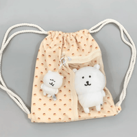 Thumbnail for Lucky Clover Strawberry Pudding Kpop Fan Display Drawstring Backpack - ArtGalleryZen