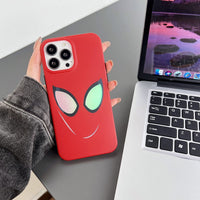 Thumbnail for Marvel Spider-Man Laser Couple iPhone Case - ArtGalleryZen