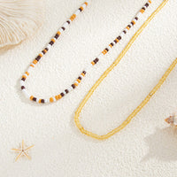 Thumbnail for Minimalist 2pc Seed Beaded Belly Chain Set - ArtGalleryZen