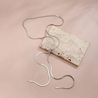 Thumbnail for Minimalist Adjustable Long Chain Y Necklace - ArtGalleryZen