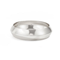 Thumbnail for Minimalist Gold Silver Plated Glossy Arm Cuff - ArtGalleryZen