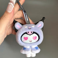 Thumbnail for MINISO Sanrio Characters Little Cape Face Changing Plush Pendant Blind Box - ArtGalleryZen