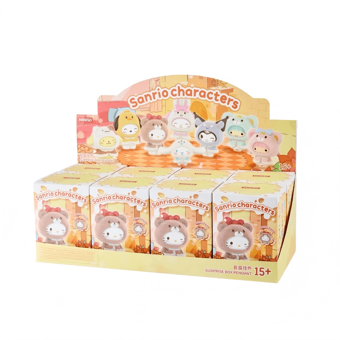 MINISO Sanrio Characters Little Cape Face Changing Plush Pendant Blind Box - ArtGalleryZen