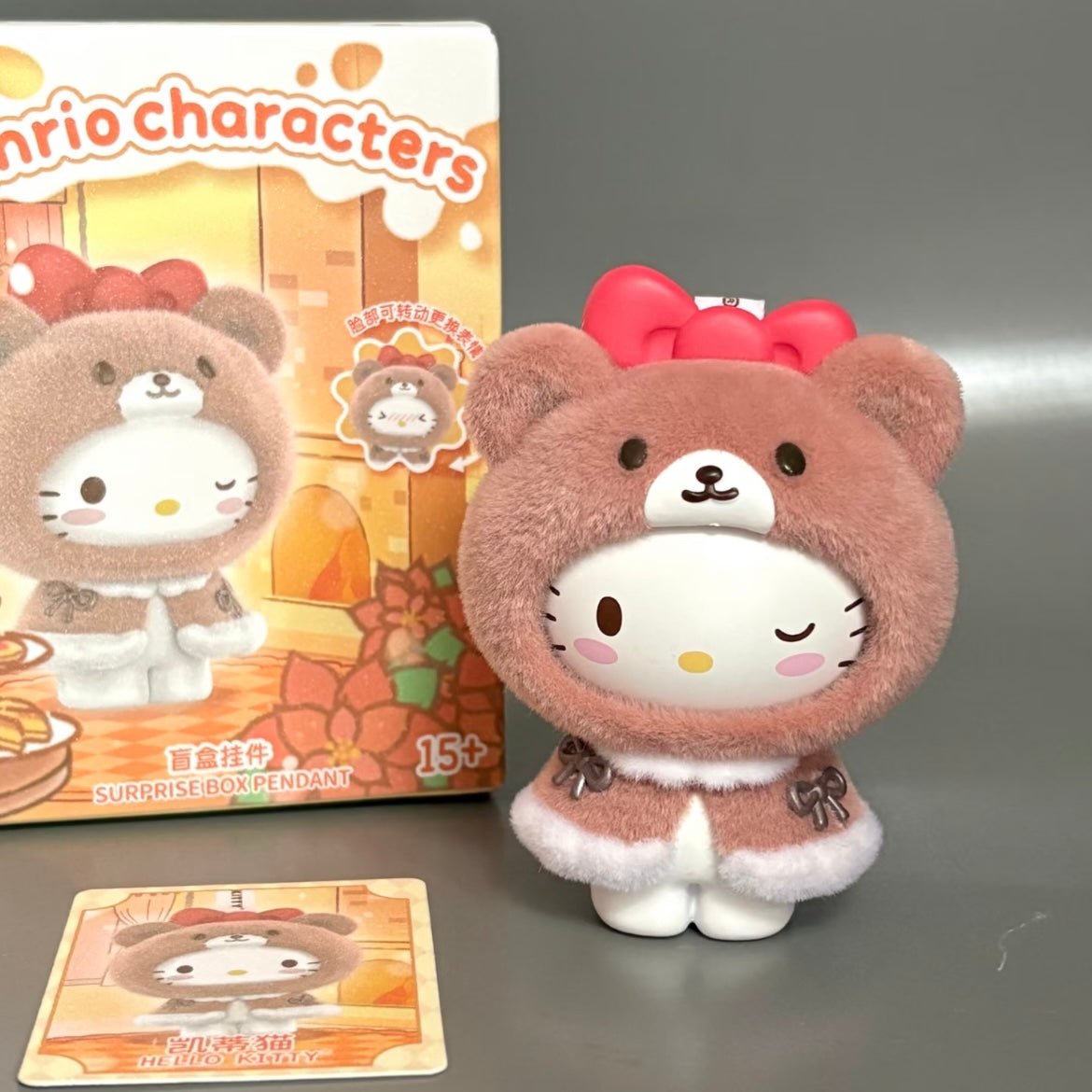 MINISO Sanrio Characters Little Cape Face Changing Plush Pendant Blind Box - ArtGalleryZen