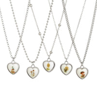 Thumbnail for Newly 5pcs Rabbit Mushroom Pattern Heart Pendant Cable Chain Necklace Set - ArtGalleryZen