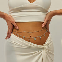 Thumbnail for Ocean Style 2pcs Sun Conch Coconut Tree Tassel Waist Chain Set - ArtGalleryZen