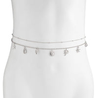 Thumbnail for Ocean Style 2pcs Sun Conch Coconut Tree Tassel Waist Chain Set - ArtGalleryZen