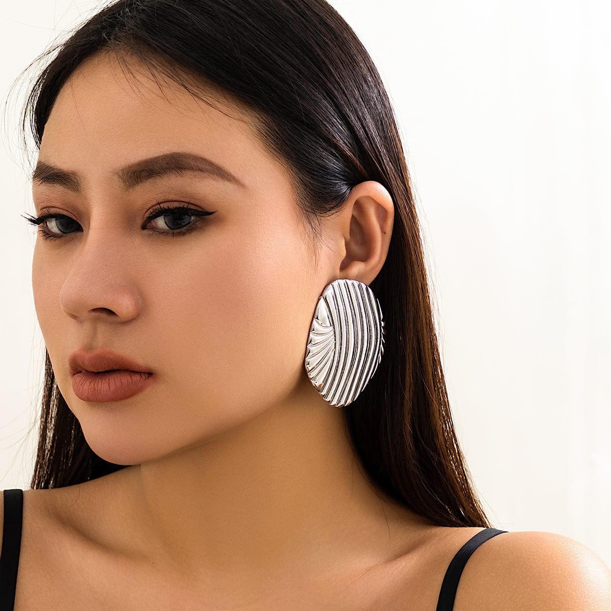 Ocean Style Gold Silver Plated Shell Earrings - ArtGalleryZen