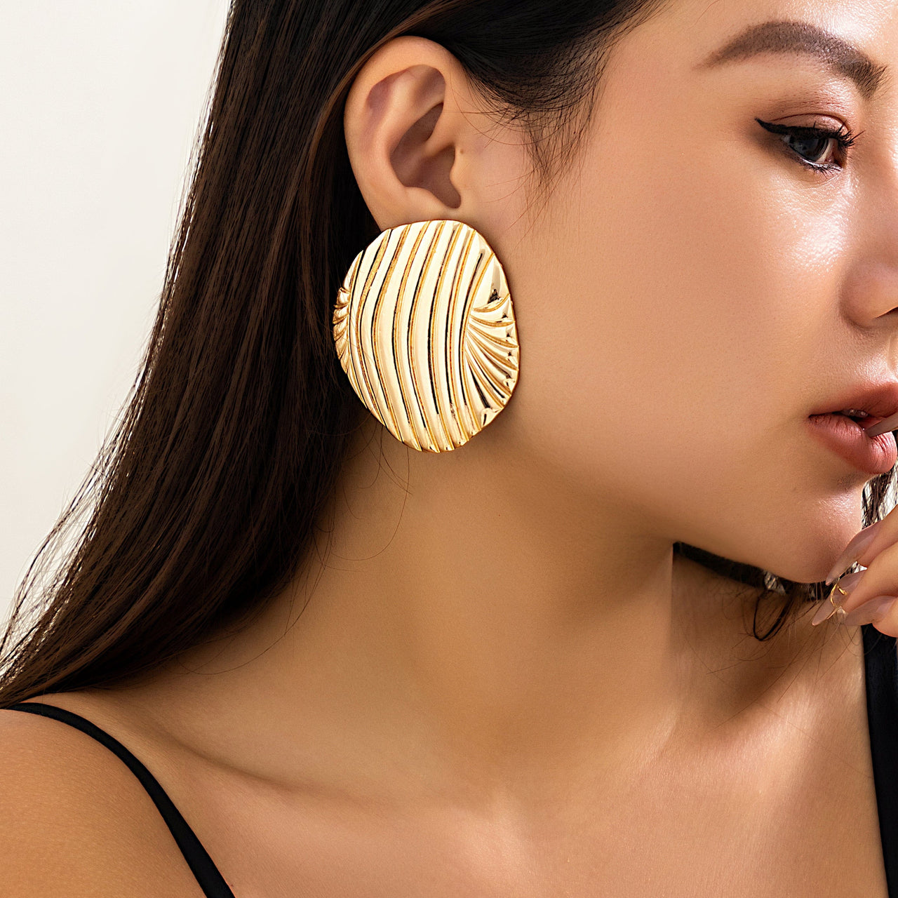 Ocean Style Gold Silver Plated Shell Earrings - ArtGalleryZen