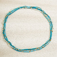 Thumbnail for Ocean Style Layered Seed Beaded Waist Chain Set - ArtGalleryZen