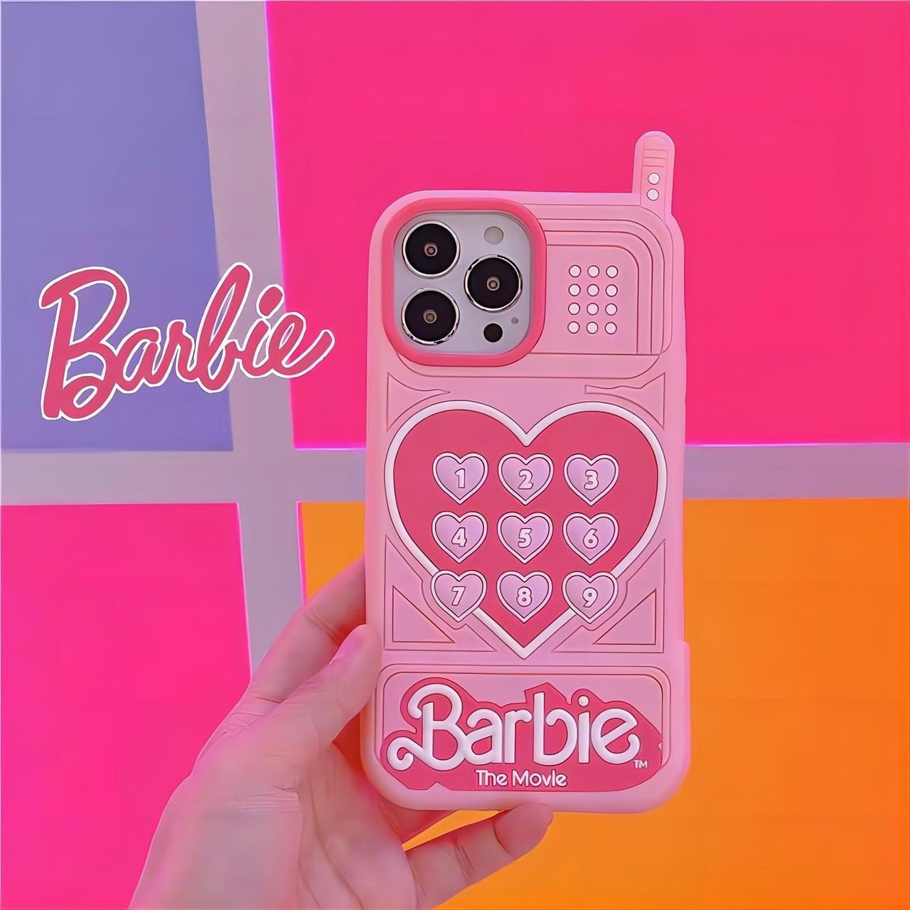 Pink Barbie Heart iPhone Case - ArtGalleryZen