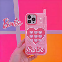 Thumbnail for Pink Barbie Heart iPhone Case - ArtGalleryZen