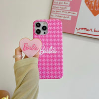 Thumbnail for Pink Barbie Heart Stand iPhone Case - ArtGalleryZen