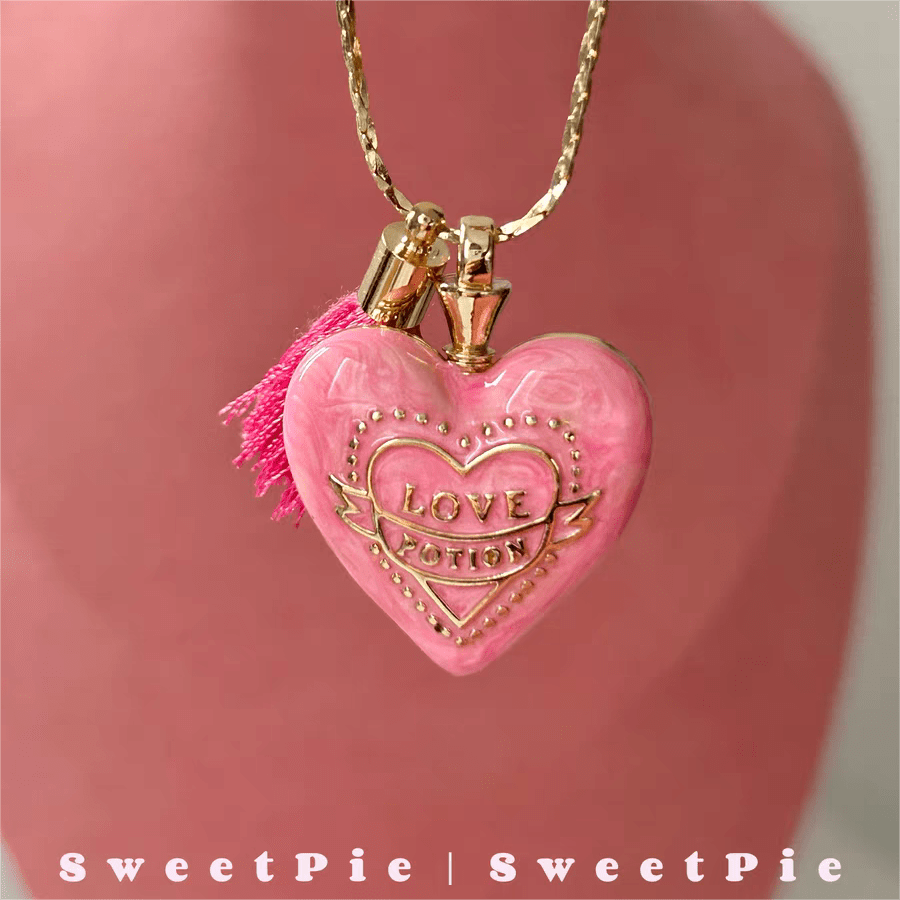 Pink Barbie Sweetie Pie Pendant Necklace - ArtGalleryZen