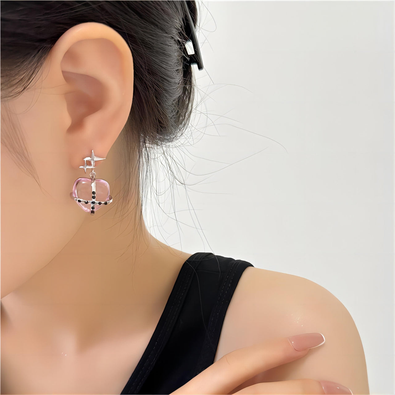 Rose Quartz Earrings Gold Pink Stone Earrings Handmade - Etsy UK | Pink  crystal earrings, Gemstone earrings dangle, Pink drop earrings