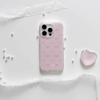 Thumbnail for Pink Heart Stand iPhone Case - ArtGalleryZen