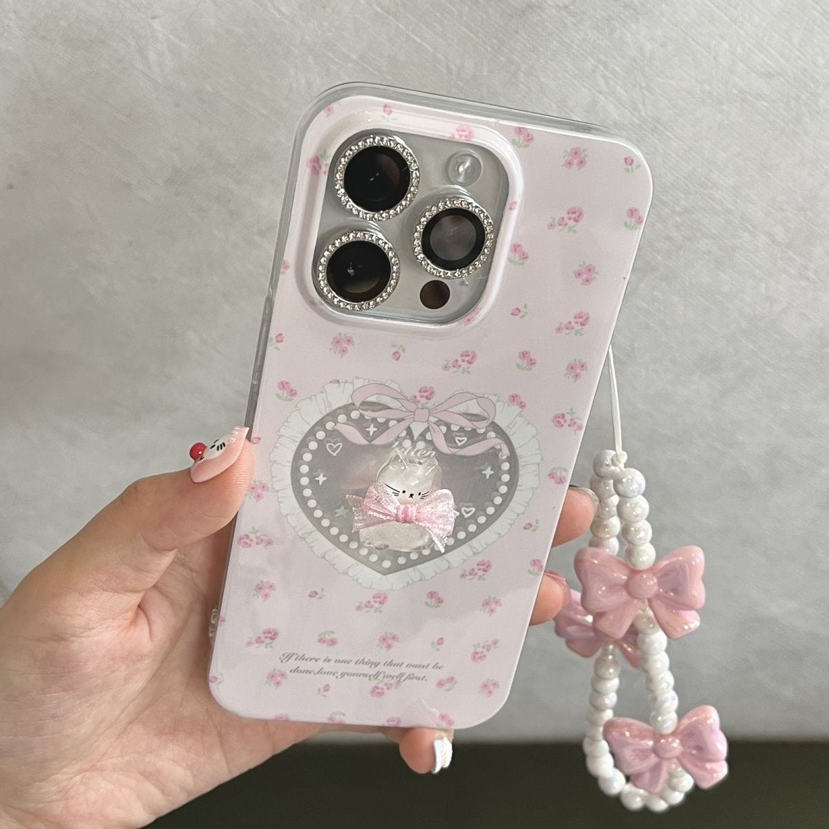 ♡さん　iPhone Amazon.com: FSUNRRUII for iPhone SE 7 8 Kawaii Pink Cute