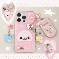 Thumbnail for Pink Mamegoma Polka Dot iPhone Case - ArtGalleryZen