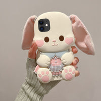 Thumbnail for Pink Rabbit iPhone Case - ArtGalleryZen